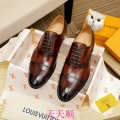 新品同様 ルイヴィトン 革靴 メンズ 本革 ビジネスシューズ レザー 紳士靴 gexie052