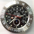 ☆ROLEX ロレックス 壁掛け時計 展示用掛け時計で安価な電波掛時計 インテリア＆キッチン のお洒落な掛け時計 上品☆GZ034
