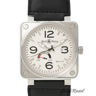 BELL＆ROSS ベル＆ロス 時計 BR01-97 パワーリザーブ【BR01-97W-CA】 BR01-97 Power R腕時計 N級品は業界で最高な品質！
