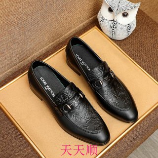 新品同様 ルイヴィトン 革靴 メンズ 本革 ビジネスシューズ レザー 紳士靴 gexie016