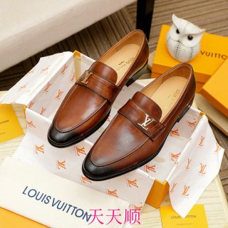 新品同様 ルイヴィトン 革靴 メンズ 本革 ビジネスシューズ レザー 紳士靴 gexie046