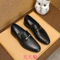 新品同様 ルイヴィトン 革靴 メンズ 本革 ビジネスシューズ レザー 紳士靴 gexie090