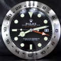 ☆ROLEX ロレックス 壁掛け時計 展示用掛け時計で安価な電波掛時計 インテリア＆キッチン のお洒落な掛け時計 上品☆GZ006