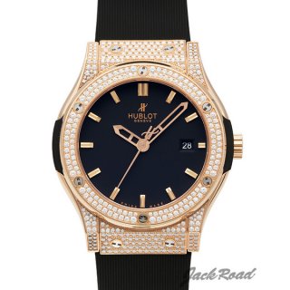 HUBLOT ウブロ クラシック フュージョン ゴールドダイヤモンド【542.PX.1180.RX.1704】 Classic腕時計 N級品は業界で最高な品質！