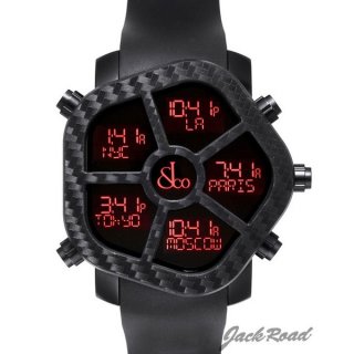 Jacob&co ジェイコブ デジタル 5タイムゾーン ゴースト【JC-GST-CBN】 Digital Five Time Z腕時計 N級品は業界で最高な品質！