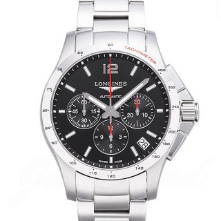 LONGINES ロンジン時計 コンクエスト クラシック クロノグラフ【L3.697.4.56.6】 Conquest Cla腕時計 N級品は業界で最高な品質！