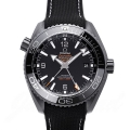OMEGA オメガ シーマスター 600 プラネットオーシャン GMT コーアクシャル マスタークロノメーター ディープブラッ腕時計 N級品は業界で最高な品質！