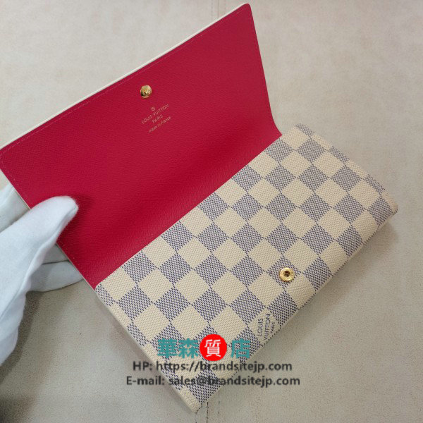 超人気 Louis Vuitton ルイヴィトン 財布 レディース用 長財布【新品 最高品質】N60497